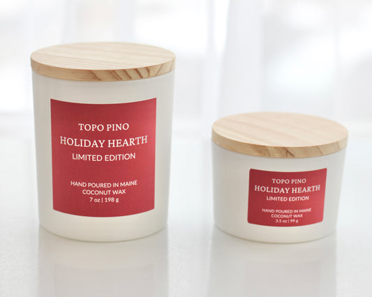 Holiday Hearth — Limited Edition 3.5 oz Mini Candle