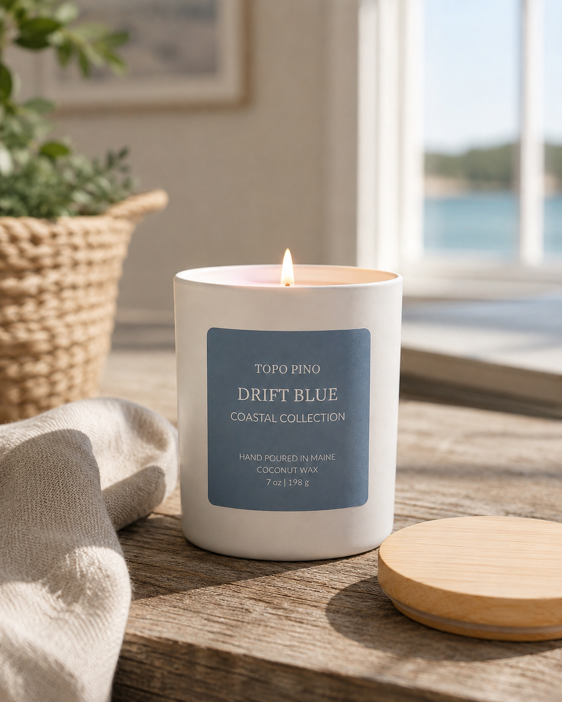 Drift Blue Candle