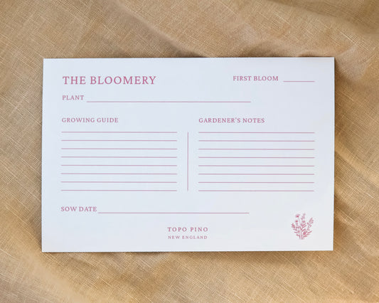 Bloomery Plant Notes