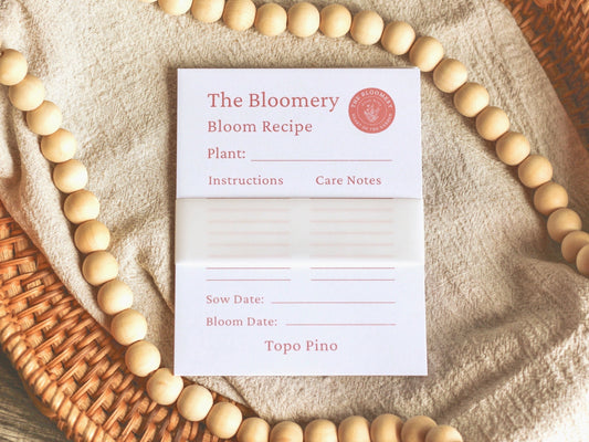 The Bloomery Recipe Cards