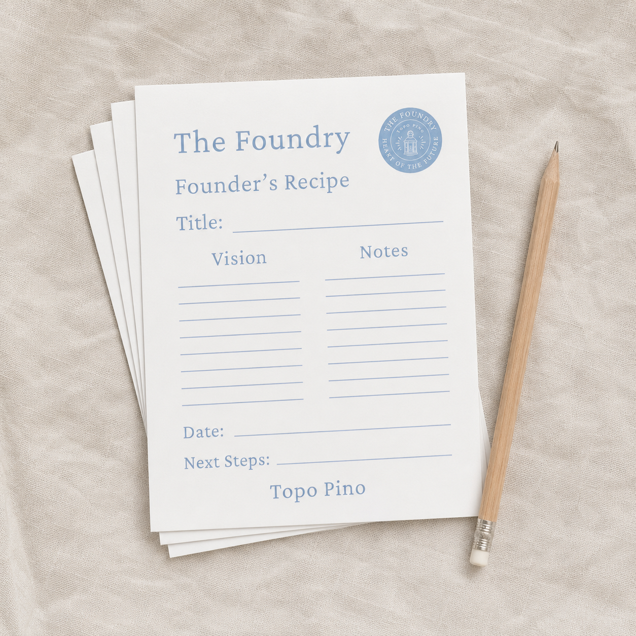The Foundry Recipe Cards