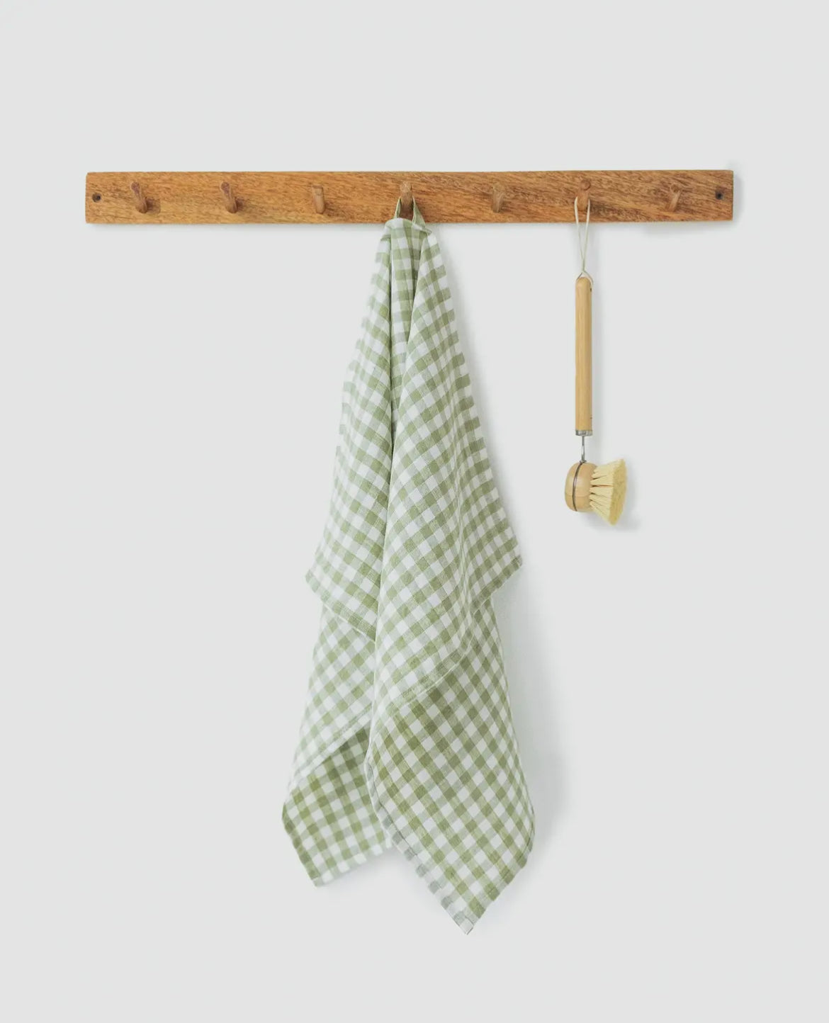 Sage Gingham Tea Towel
