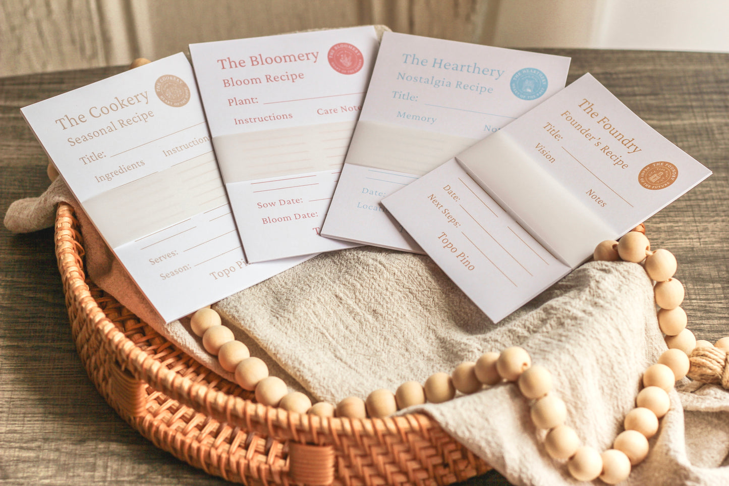 The Bloomery Recipe Cards