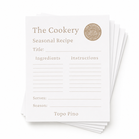 The Cookery Recipe Cards