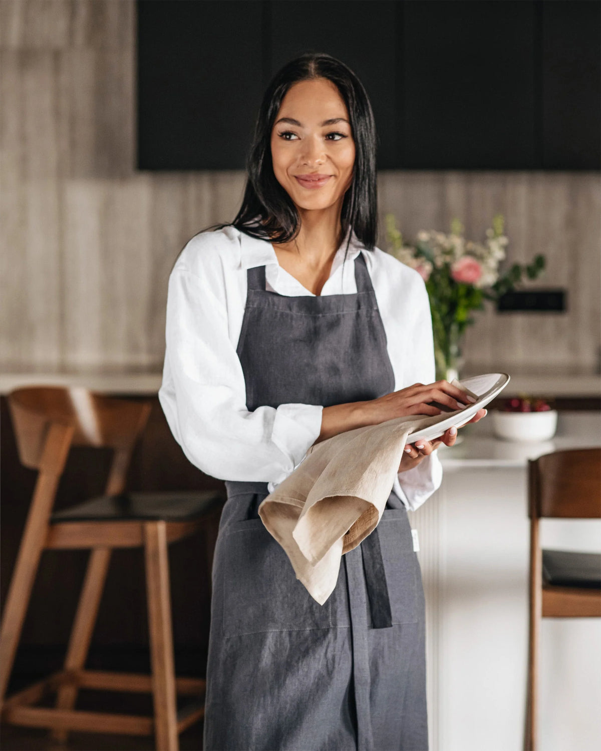 Natural Linen Tea Towel