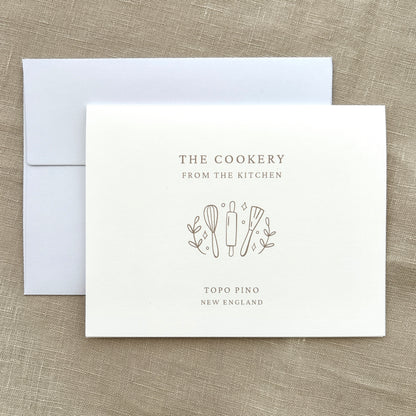 The Cookery Notecards