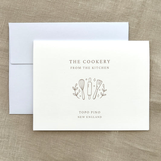 The Cookery Notecards