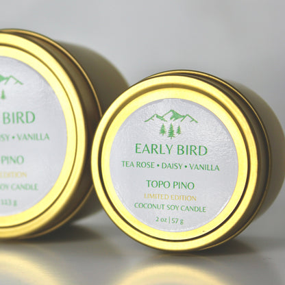 Limited Edition Early Bird Candle in Green 2 oz