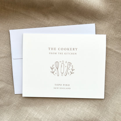 The Cookery Notecards