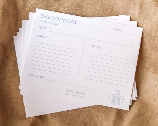 The Foundry Recipe Cards