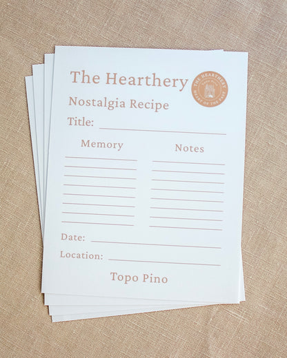 The Hearthery Recipe Cards