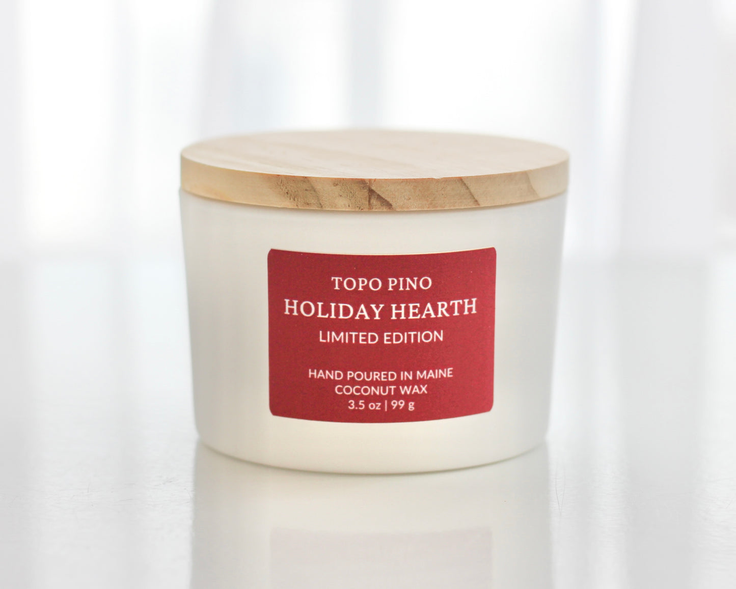 Holiday Hearth — Limited Edition 3.5 oz Mini Candle