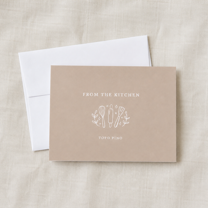 The Cookery Notecards