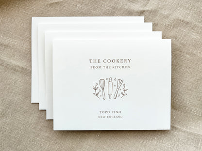 The Cookery Notecards