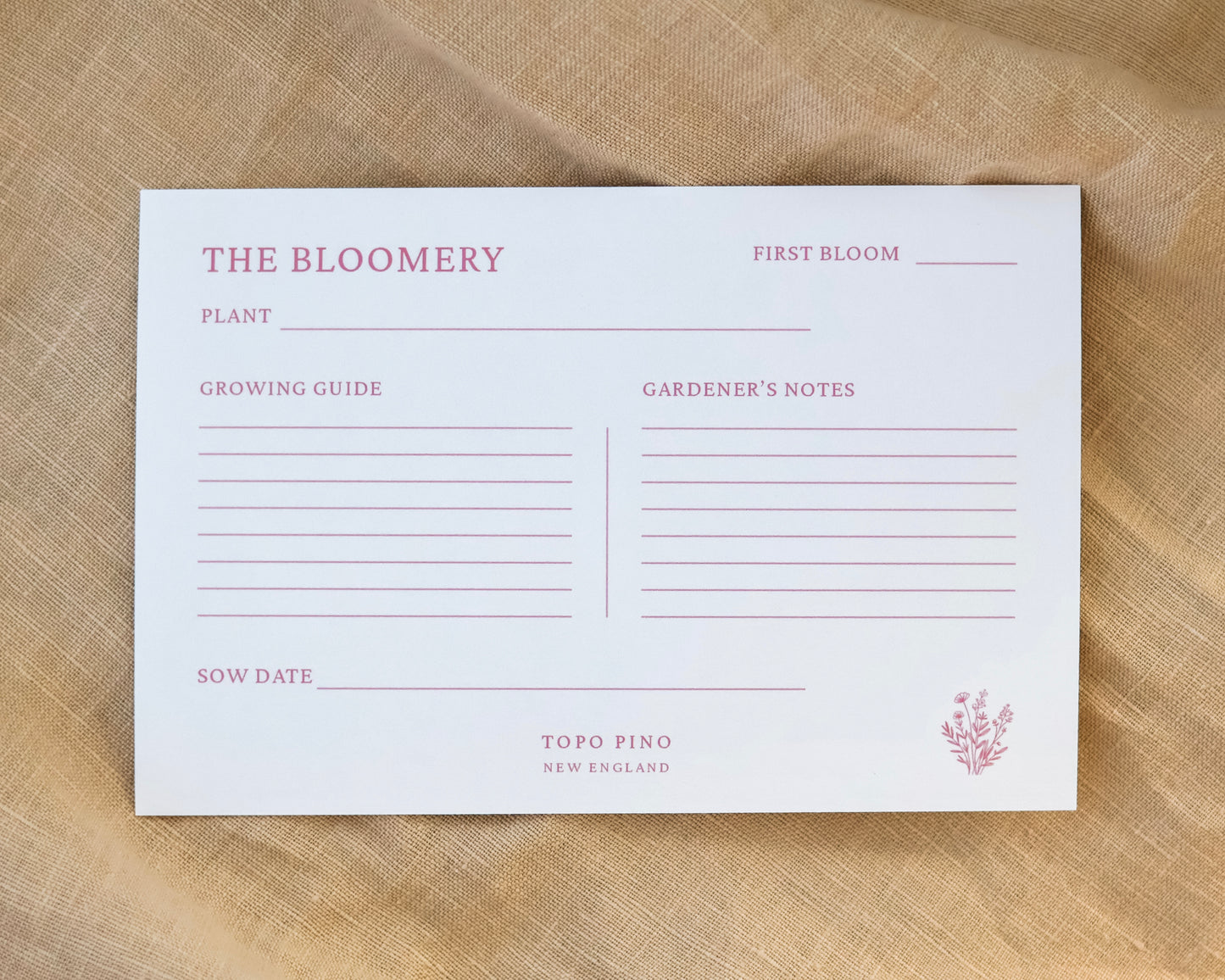 Bloomery Plant Notes