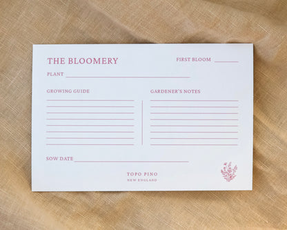 Bloomery Plant Notes