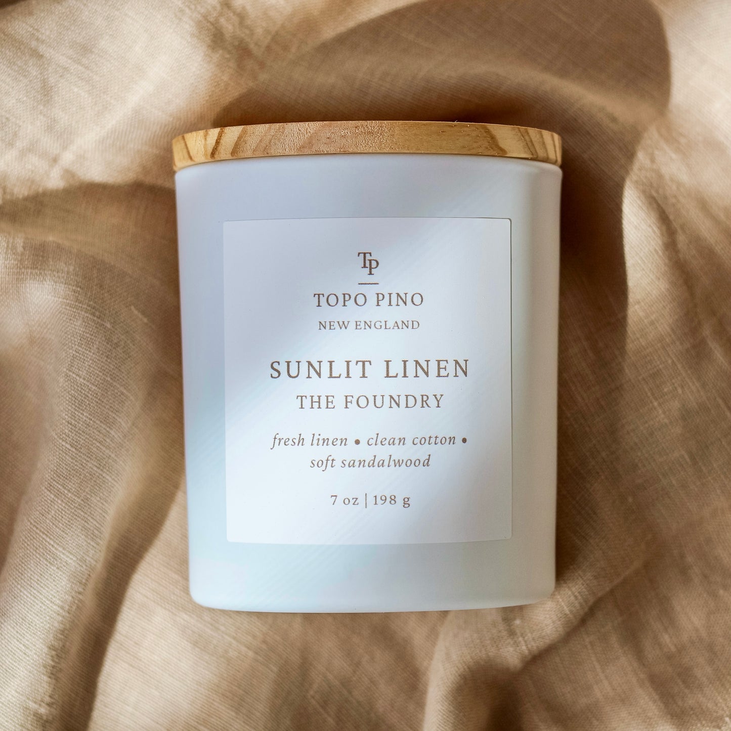 Sunlit Linen Candle