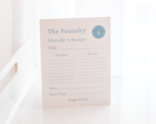 The Foundry Recipe Cards