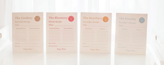 The Cookery Recipe Cards