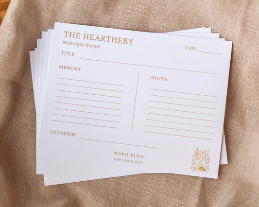 The Hearthery Recipe Cards