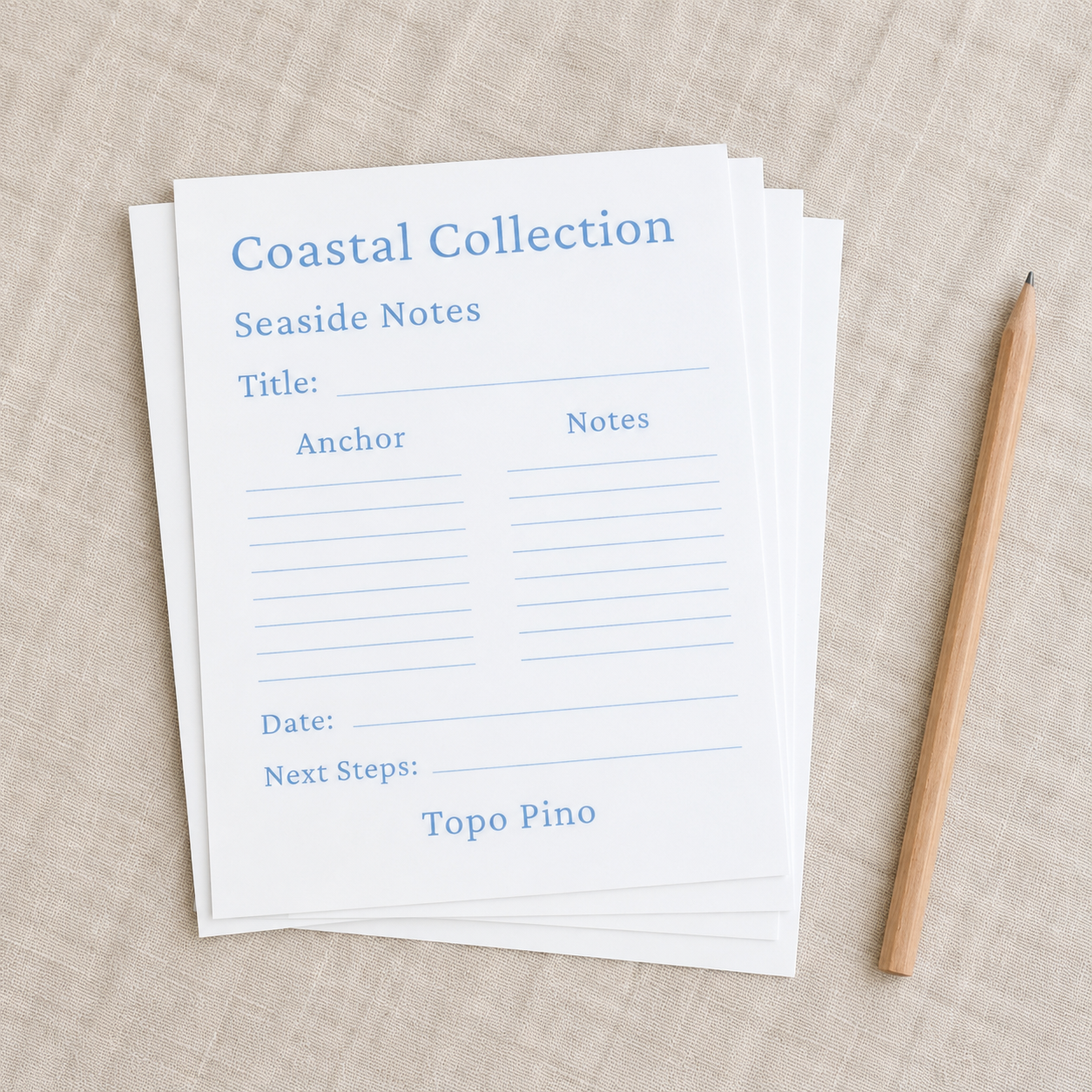 Coastal Seaside Notes