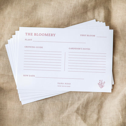 Bloomery Plant Notes