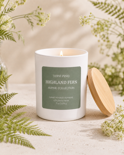 Highland Fern Candle