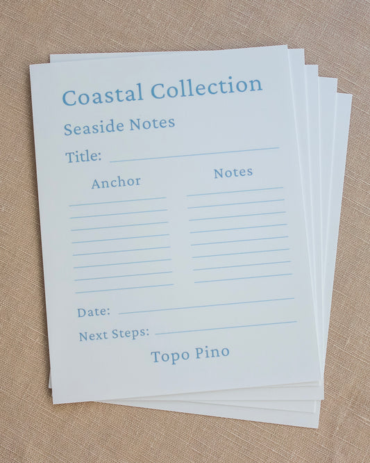 Coastal Seaside Notes