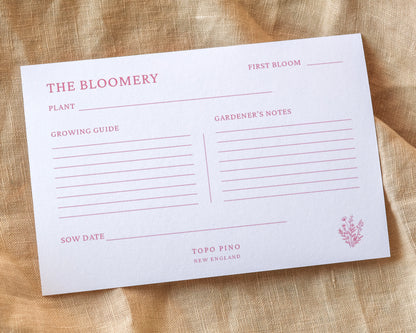 Bloomery Plant Notes