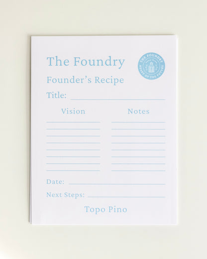 The Foundry Recipe Cards