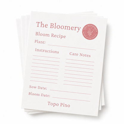The Bloomery Recipe Cards