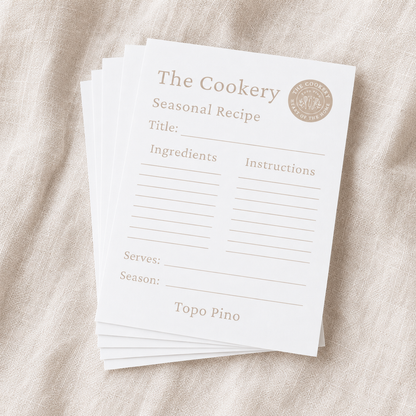 The Cookery Recipe Cards