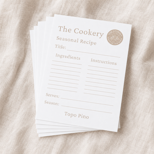 The Cookery Recipe Cards