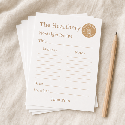 The Hearthery Recipe Cards