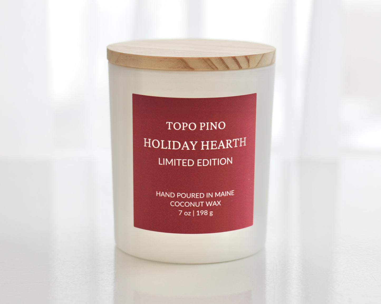 Holiday Hearth — Limited Edition 7 oz Candle