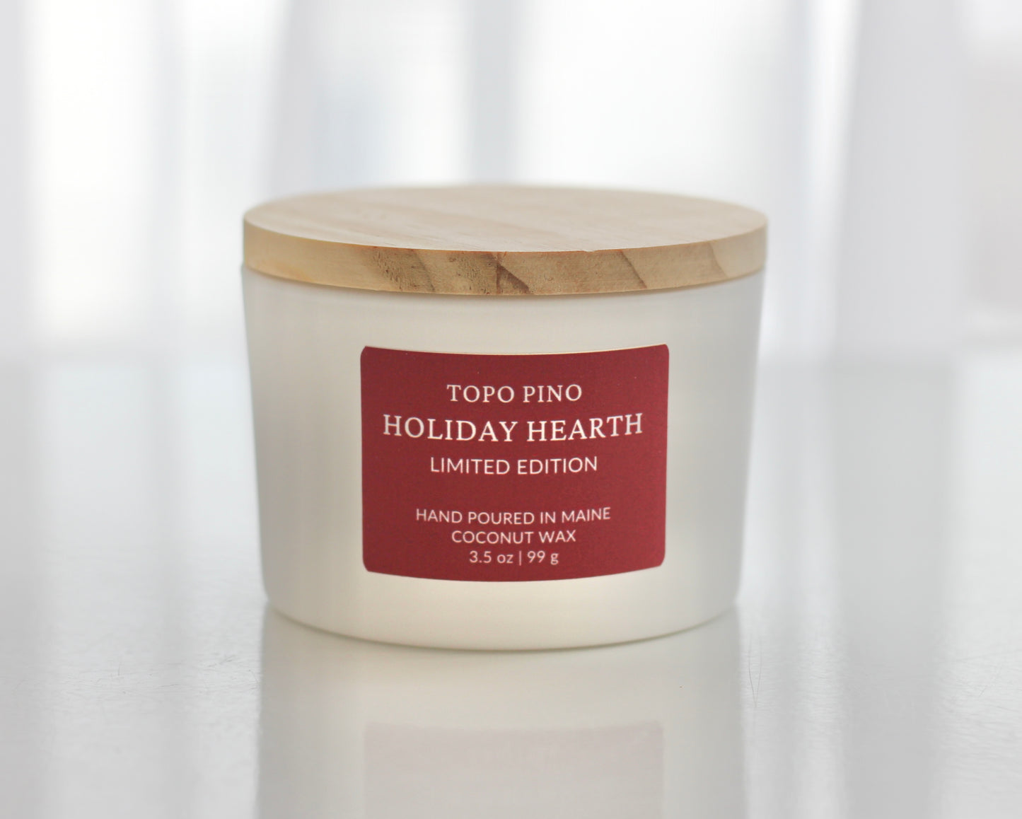 Holiday Hearth — Limited Edition 3.5 oz Mini Candle