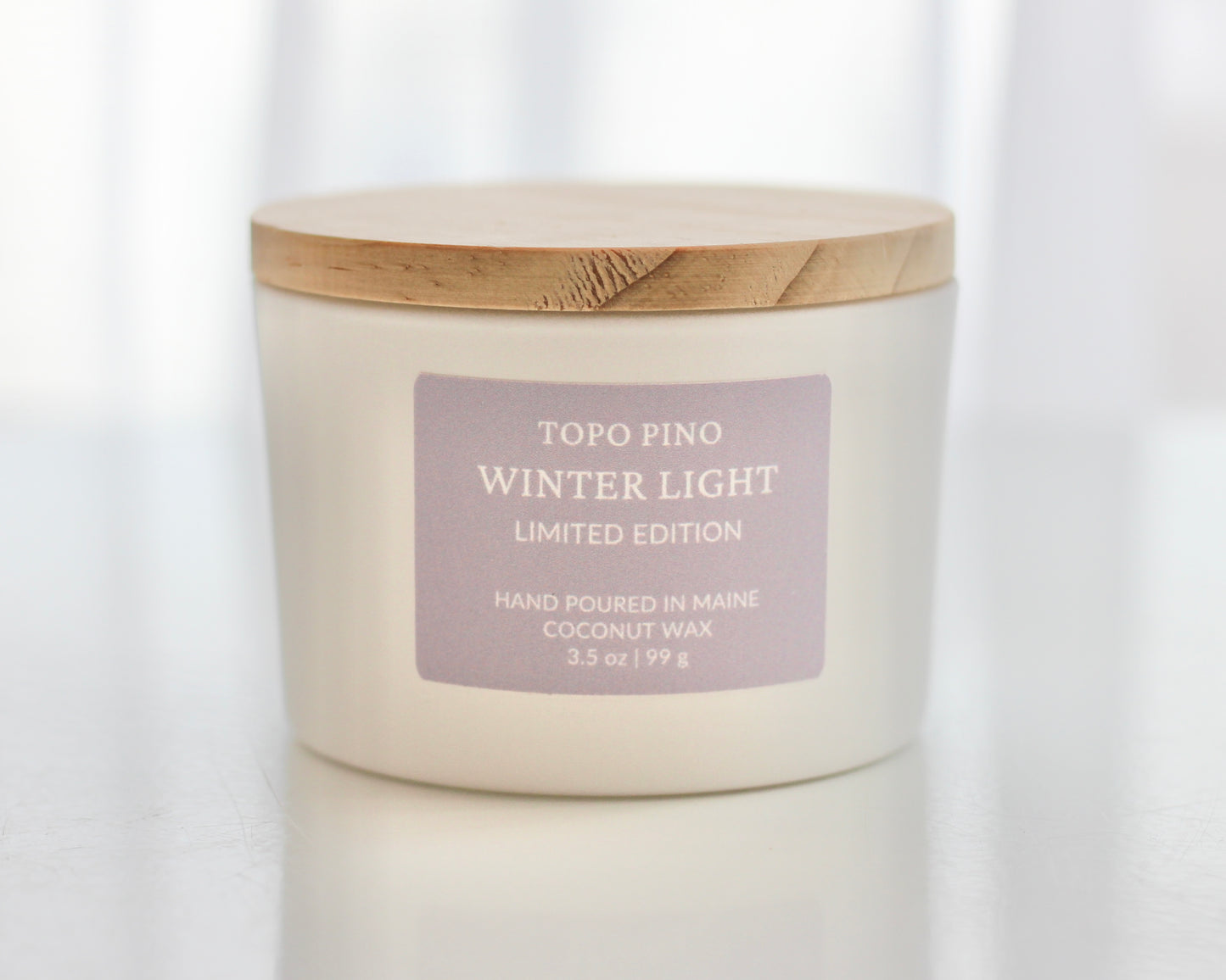 Winter Light — Limited Edition 3.5 oz Mini Candle