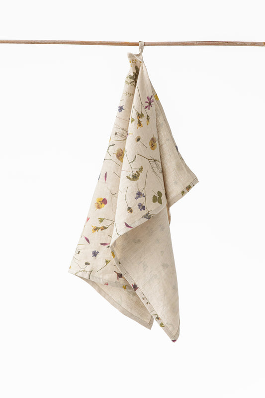 The Bloomery Botanical Tea Towel
