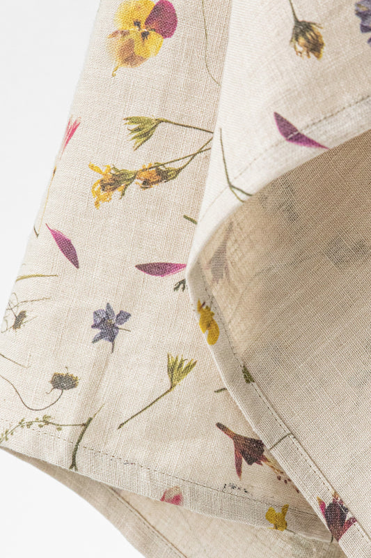 The Bloomery Botanical Tea Towel