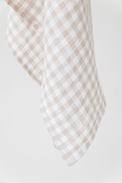 The Cookery Gingham Tea Towel