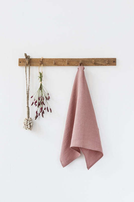 The Bloomery Woodrose Tea Towel
